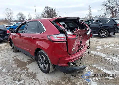 2022 Ford Edge Sel from USA, damaged, VIN 2FMPK4J91NBA01107